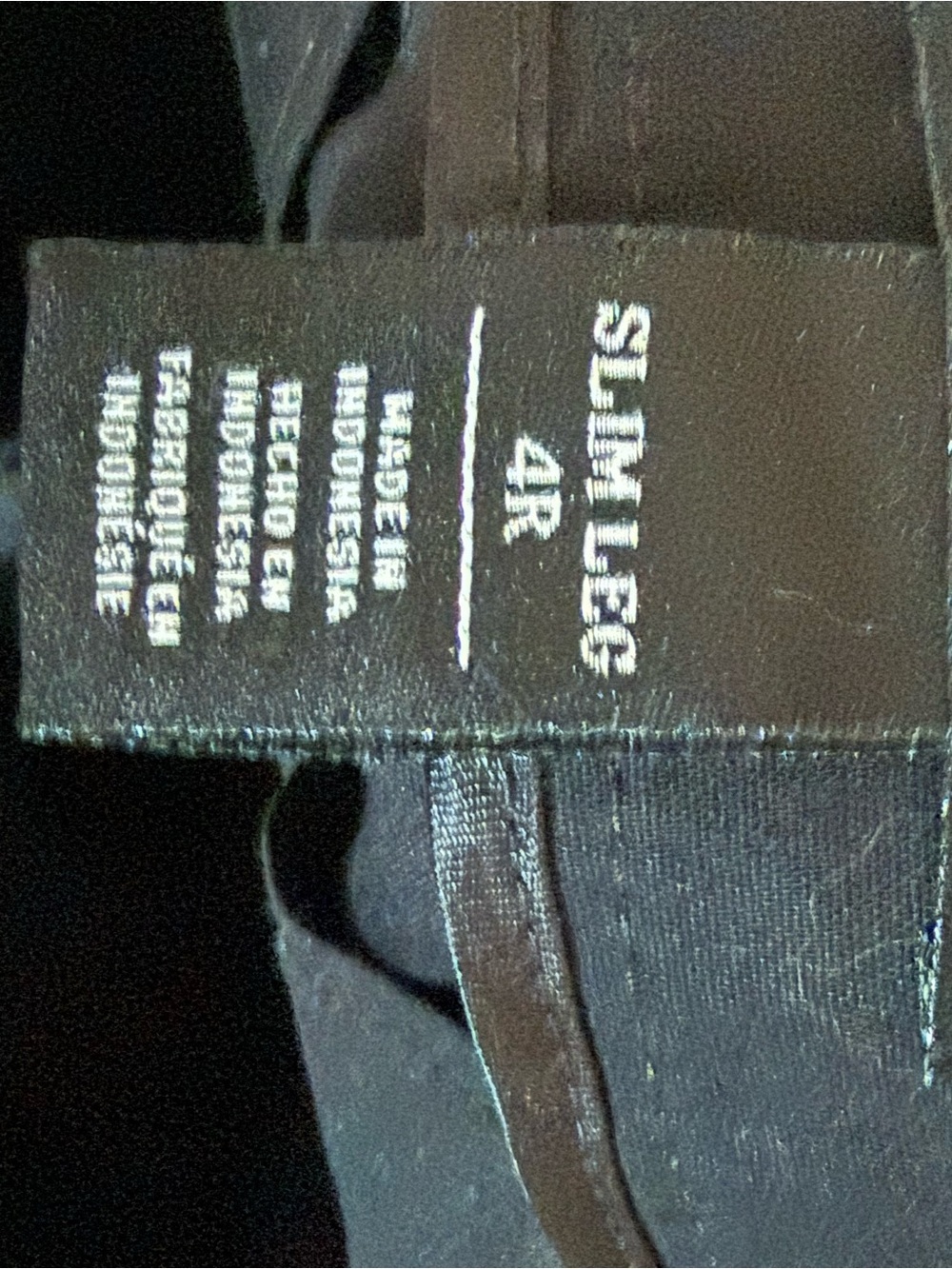 White House Black Market Perfect Form Slim Leg Ankle Pants Black Size 4R - Picture 7 of 8